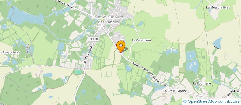 localisation de l'entreprise SCI AURINKO  LE BERNARD