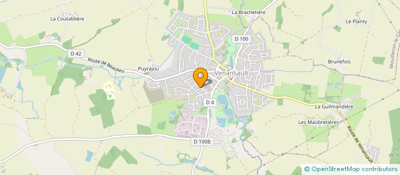 localisation de l'entreprise SCI AURIOL  VENANSAULT