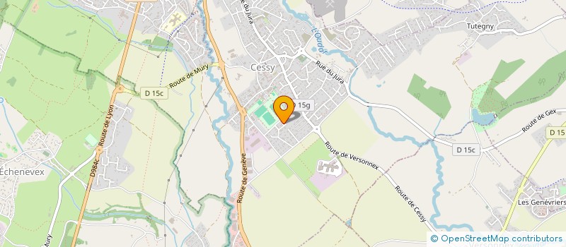 localisation de l'entreprise SCI AURIOL  CESSY