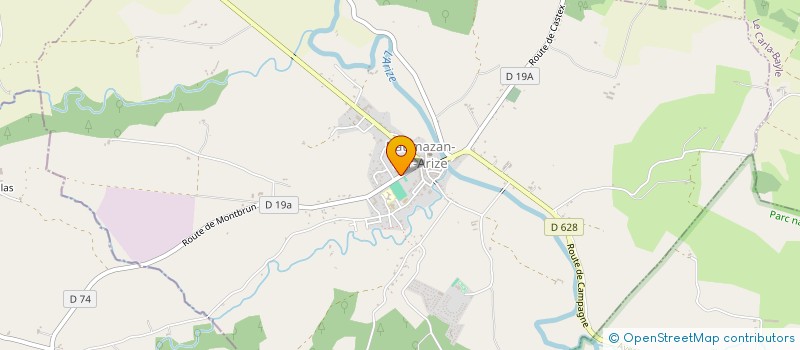 localisation de l'entreprise SCI AURIOL AGATHOISE à DAUMAZAN-SUR-ARIZE