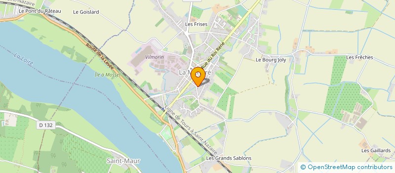 localisation de l'entreprise SCI AURISA  LA MENITRE