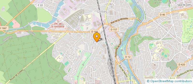 localisation de l'entreprise SCI AURISMA à EPINAL