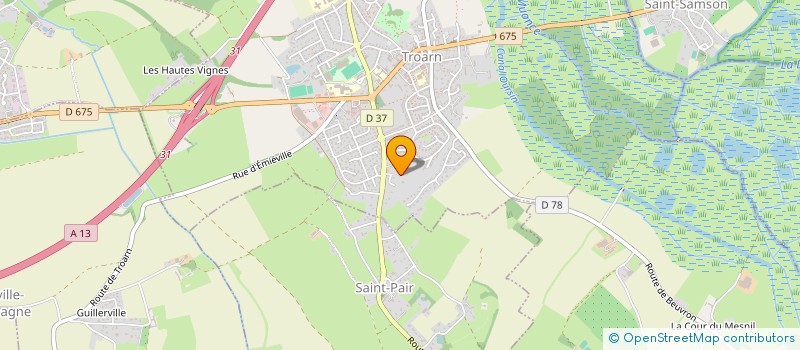 localisation de l'entreprise SCI AURMAX  TROARN