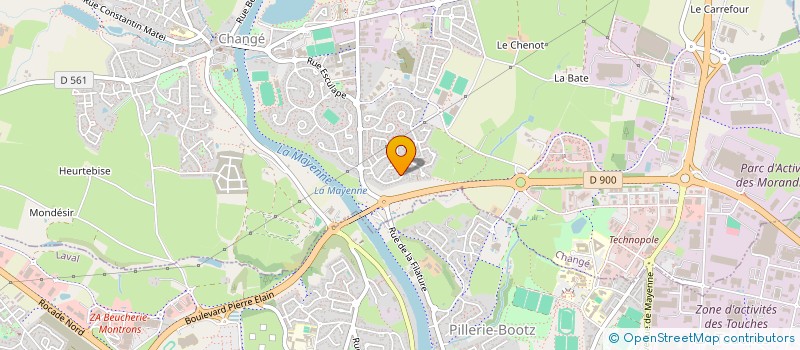 localisation de l'entreprise SCI AURMED  CHANGE