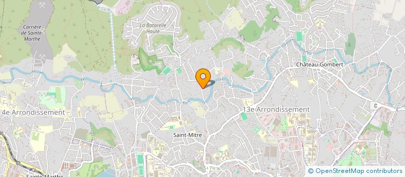 localisation de l'entreprise SCI AUROBE à MARSEILLE