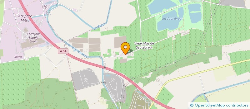 localisation de l'entreprise SCI AUROME à BELLEGARDE