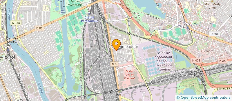 localisation de l'entreprise SCI AURORA à VALENTON