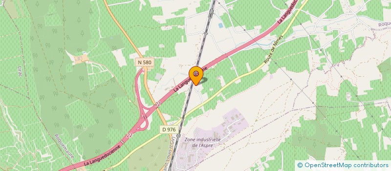 localisation de l'entreprise SCI AURORA  ROQUEMAURE