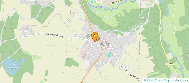 localisation de l'entreprise SCI AURORE  JOUARRE