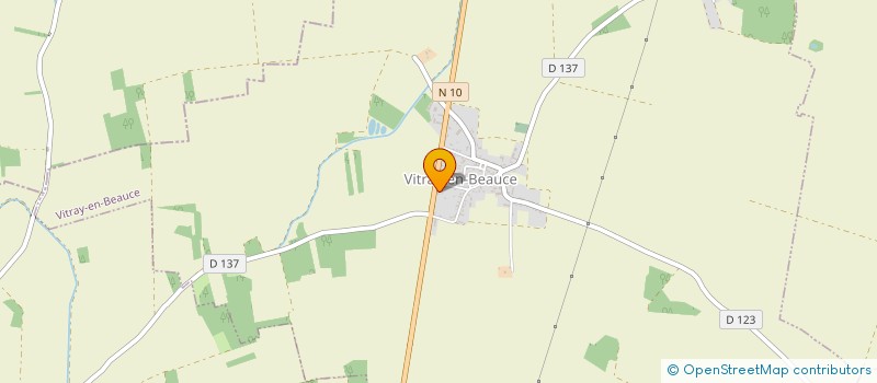 localisation de l'entreprise SCI AURORE à VITRAY-EN-BEAUCE