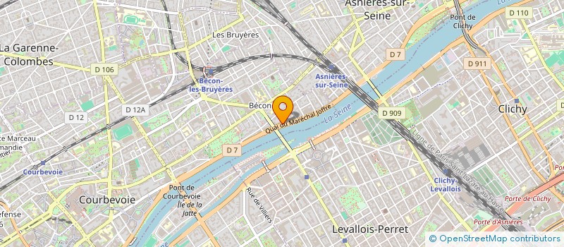 localisation de l'entreprise SCI AURORE à COURBEVOIE