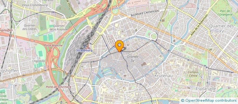 localisation de l'entreprise SCI AURORE  STRASBOURG