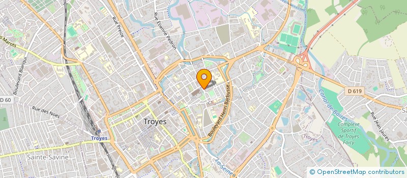 localisation de l'entreprise SCI AURORE à TROYES