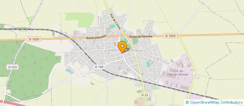 localisation de l'entreprise SCI AURORE à VILLERS-BRETONNEUX