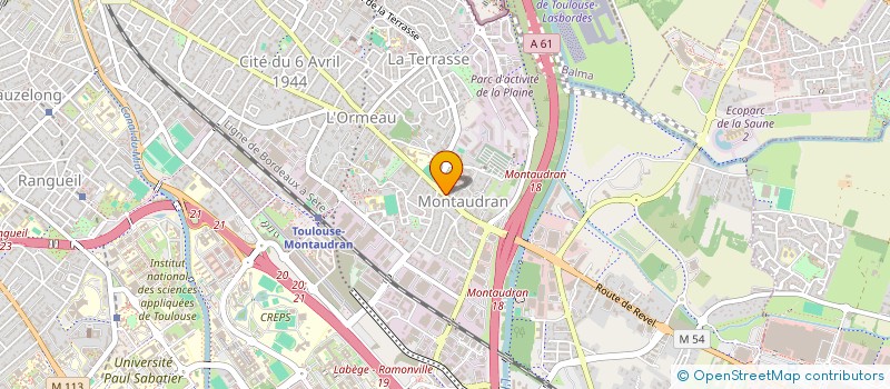 localisation de l'entreprise SCI AURORE à TOULOUSE