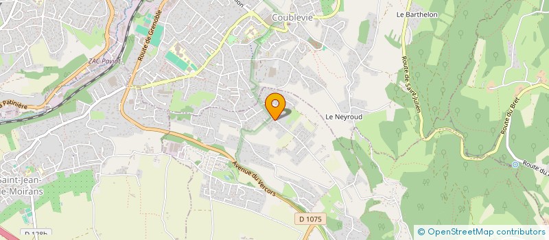 localisation de l'entreprise SCI AURORE  LA BUISSE