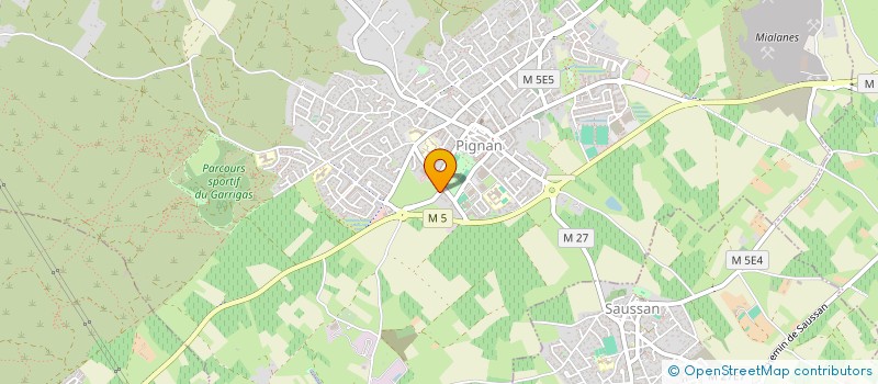 localisation de l'entreprise SCI AURORE à PIGNAN