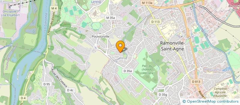 localisation de l'entreprise SCI AURORE à TOULOUSE