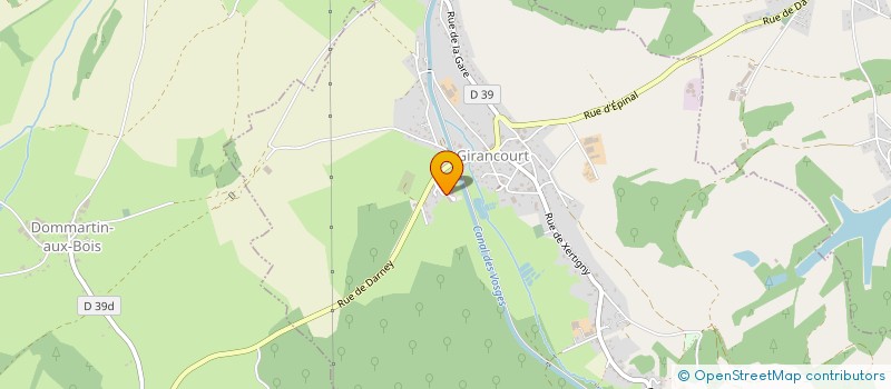 localisation de l'entreprise SCI AURORE  GIRANCOURT