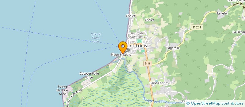 localisation de l'entreprise SCI AURORE à SAINT-LOUIS