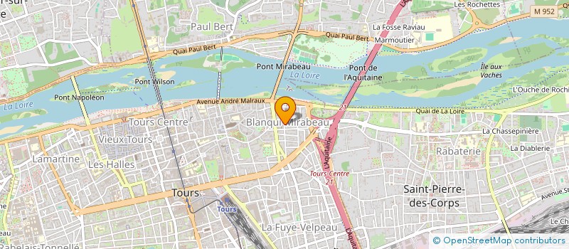 localisation de l'entreprise SCI AURORE  TOURS