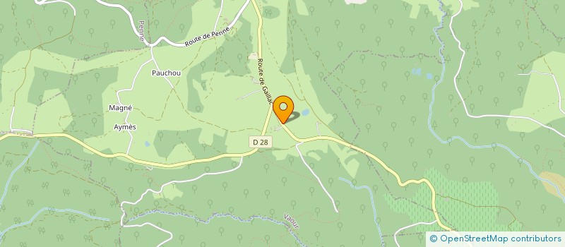 localisation de l'entreprise SCI AURORE  LE VERDIER