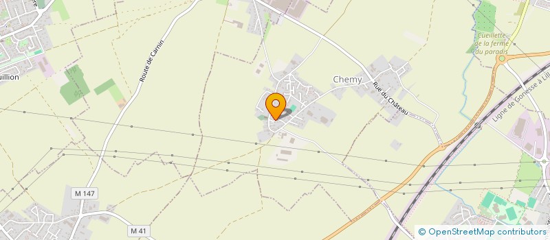 localisation de l'entreprise SCI AURORE  CHEMY