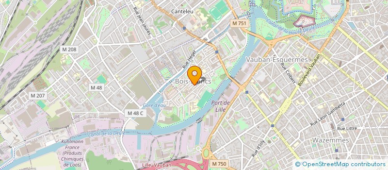 localisation de l'entreprise SCI AURORE à LILLE
