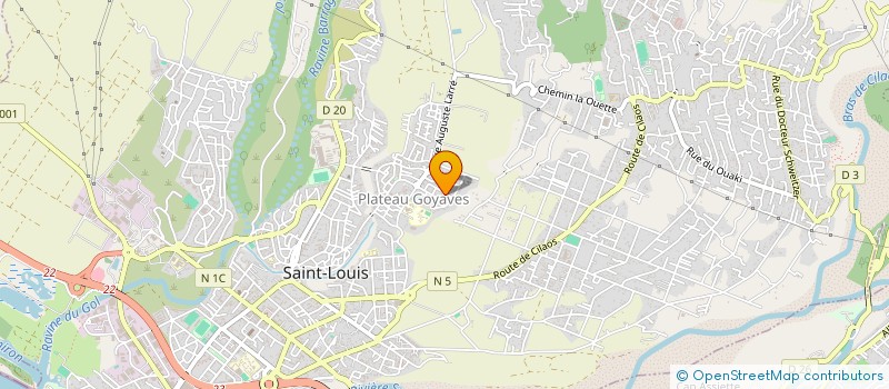 localisation de l'entreprise SCI AURORE-CPL-RS à SAINT-LOUIS