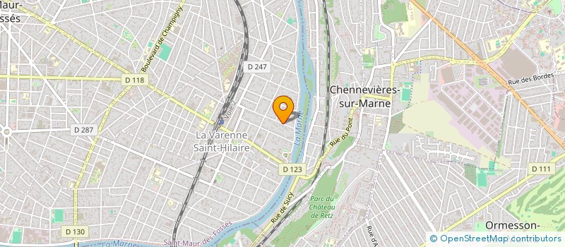 localisation de l'entreprise SCI AURORE GSD à SAINT-MAUR-DES-FOSSES