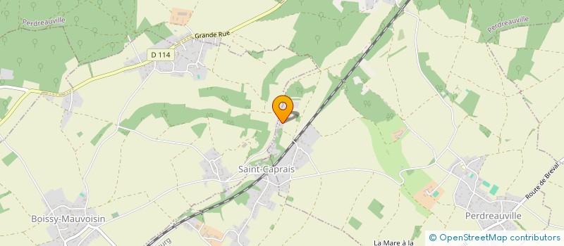 localisation de l'entreprise SCI AURORE-THOM  PERDREAUVILLE