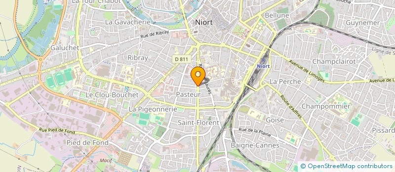 localisation de l'entreprise SCI AURORES à NIORT