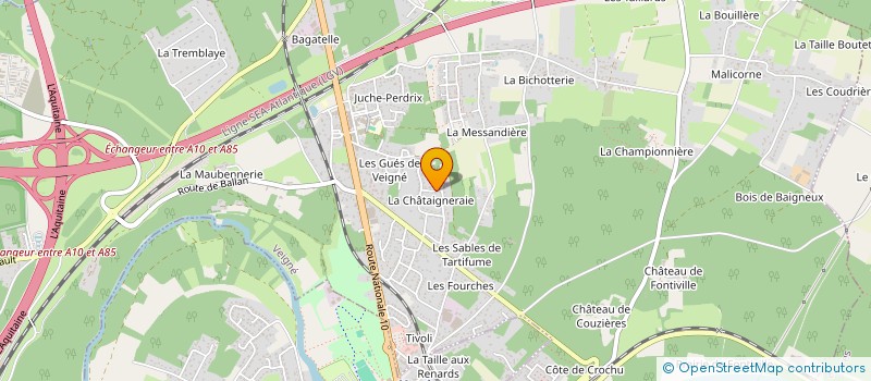 localisation de l'entreprise SCI AUROYHOME VAL DE LOIRE à VEIGNE