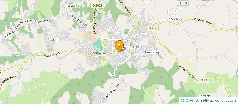 localisation de l'entreprise SCI AURRESKU à HASPARREN