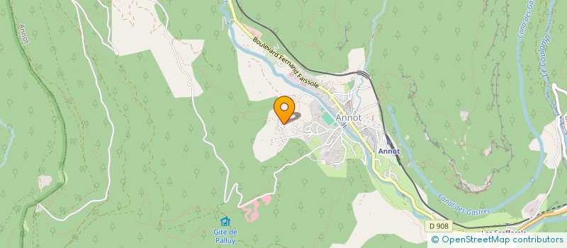 localisation de l'entreprise SCI AURUM à ANNOT