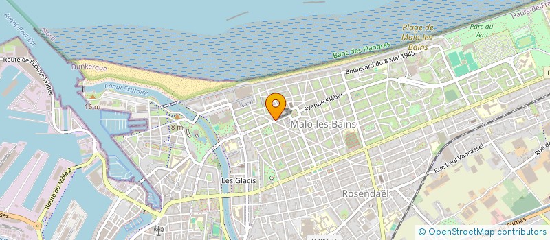 localisation de l'entreprise SCI AURUM à DUNKERQUE