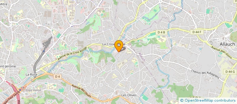 localisation de l'entreprise SCI AURYLENE à MARSEILLE