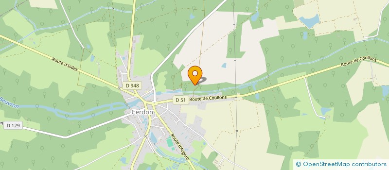 localisation de l'entreprise SCI AUSOFLOGEO  CERDON