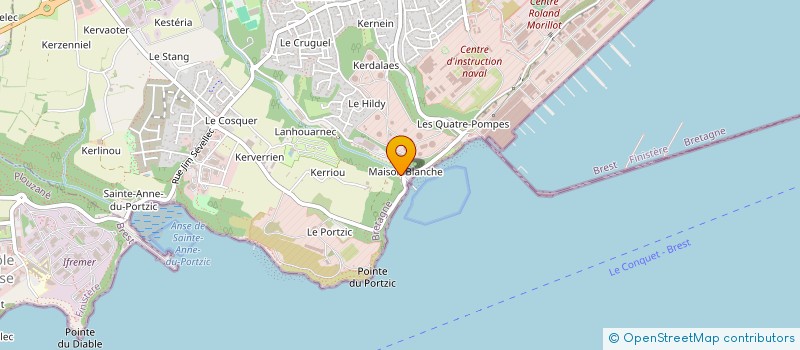 localisation de l'entreprise SCI AUSOLAEMO à BREST