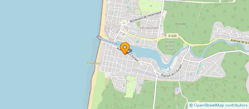 localisation de l'entreprise SCI AUSSI  MIMIZAN