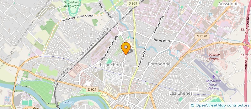 localisation de l'entreprise SCI AUSSPIER  MONTAUBAN