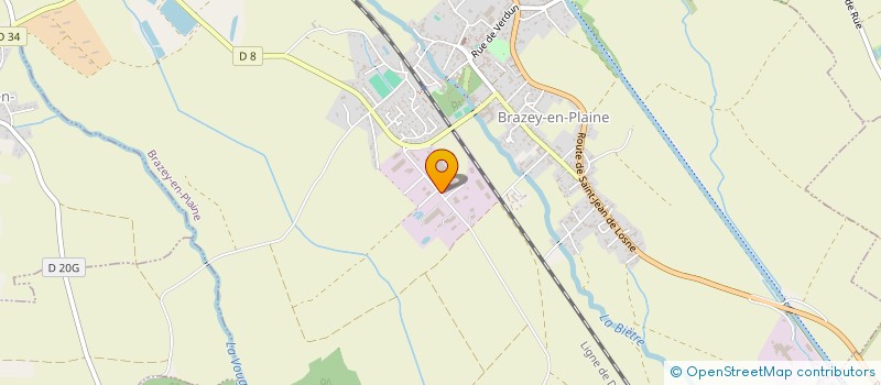 localisation de l'entreprise SCI AUSTEEN  BRAZEY-EN-PLAINE