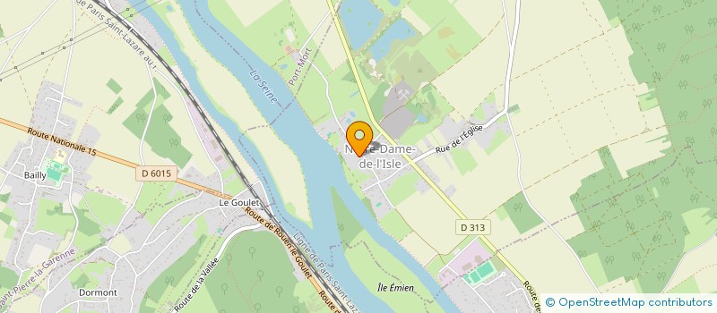 localisation de l'entreprise SCI AUSTERLIZ  NOTRE-DAME-DE-L'ISLE