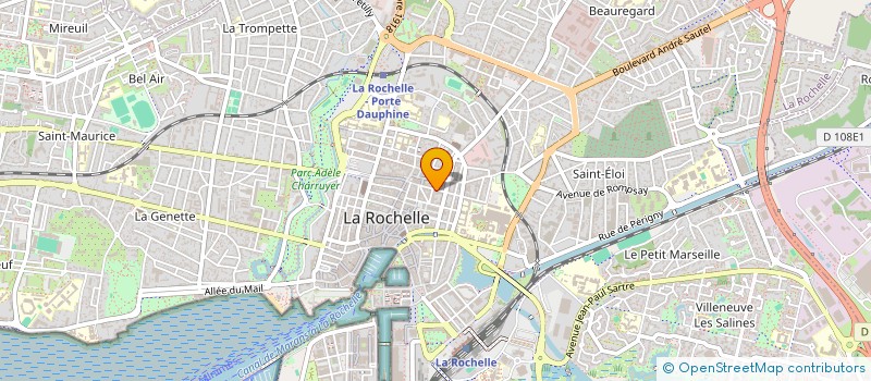 localisation de l'entreprise SCI AUSTRAL  LA ROCHELLE