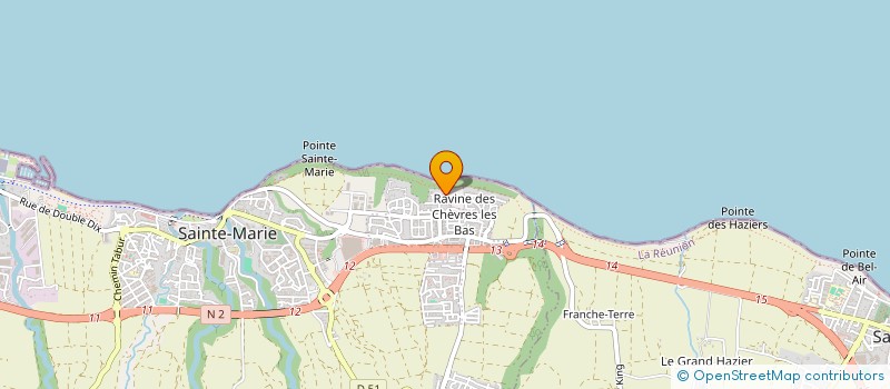 localisation de l'entreprise SCI AUSTRAL à SAINTE-MARIE