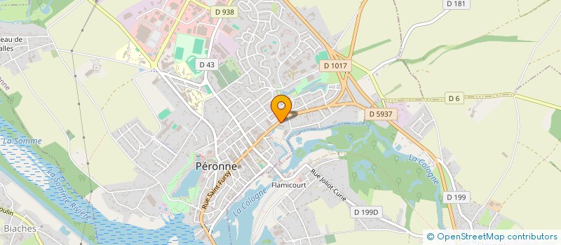 localisation de l'entreprise SCI AUSTRALAUME à PERONNE