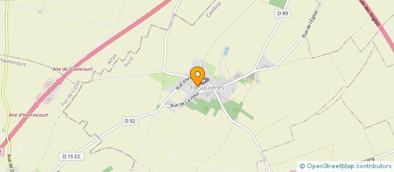 localisation de l'entreprise SCI AUSY  FLESQUIERES