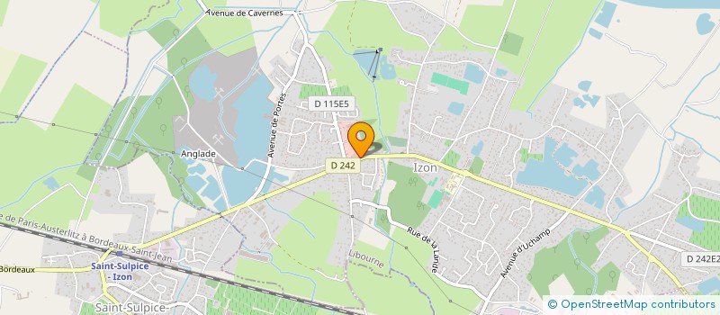 localisation de l'entreprise SCI AUSYGA  IZON