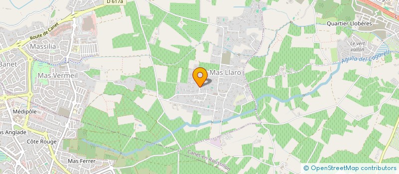 localisation de l'entreprise SCI AUTANT  PERPIGNAN