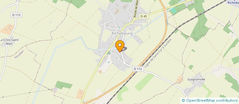 localisation de l'entreprise SCI AUTECHAUD BONNIN ET ASSOCIE  RICHEBOURG